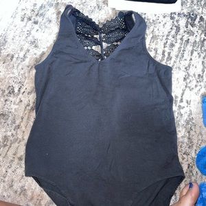 Dark grey bodysuit